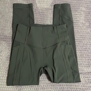 Lululemon all the right places high rise cropped 23 leggings